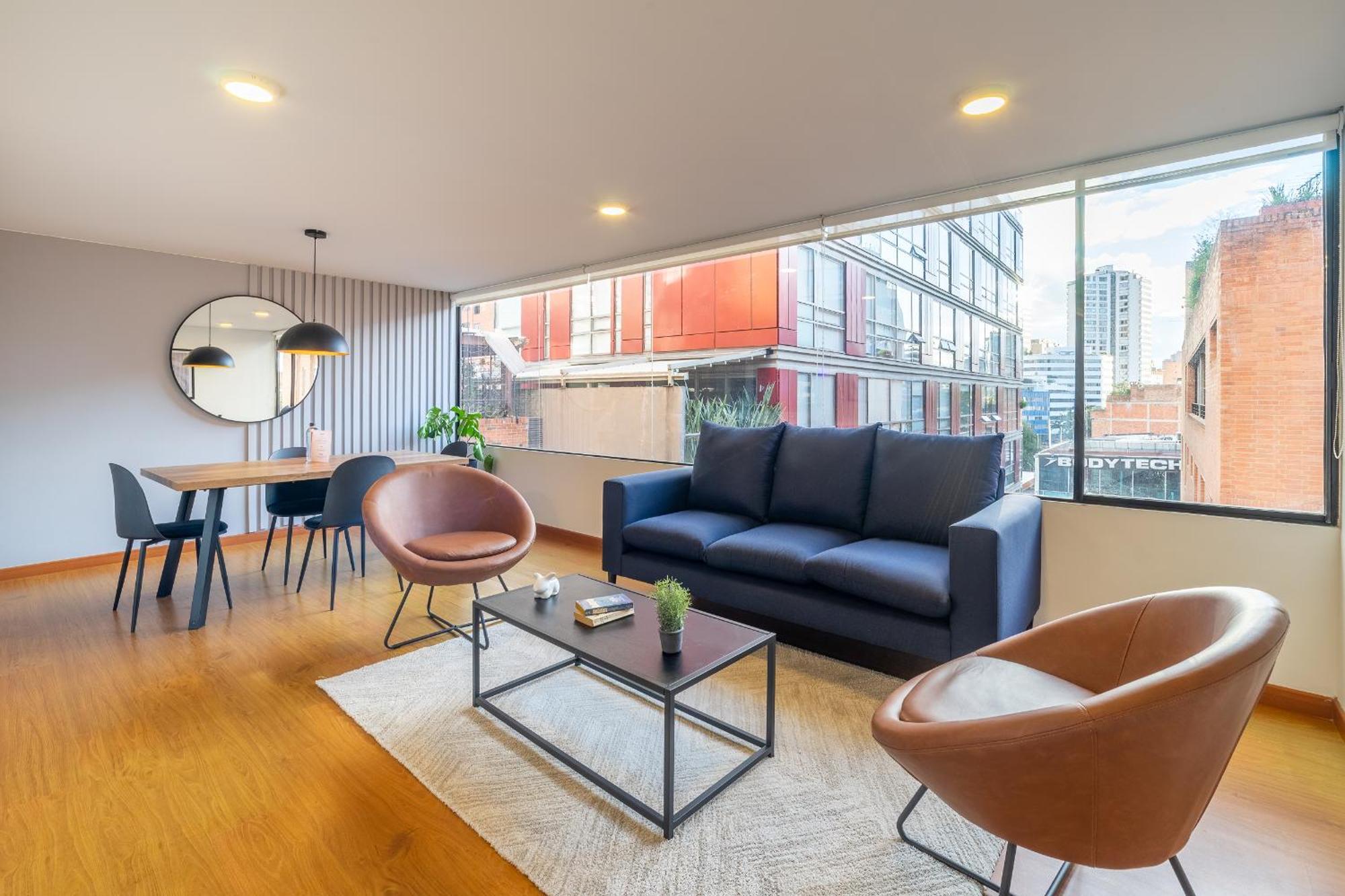 Penthouse Chicala Colombian Experience In Parque Virrey Apartment Bogota Ngoại thất bức ảnh