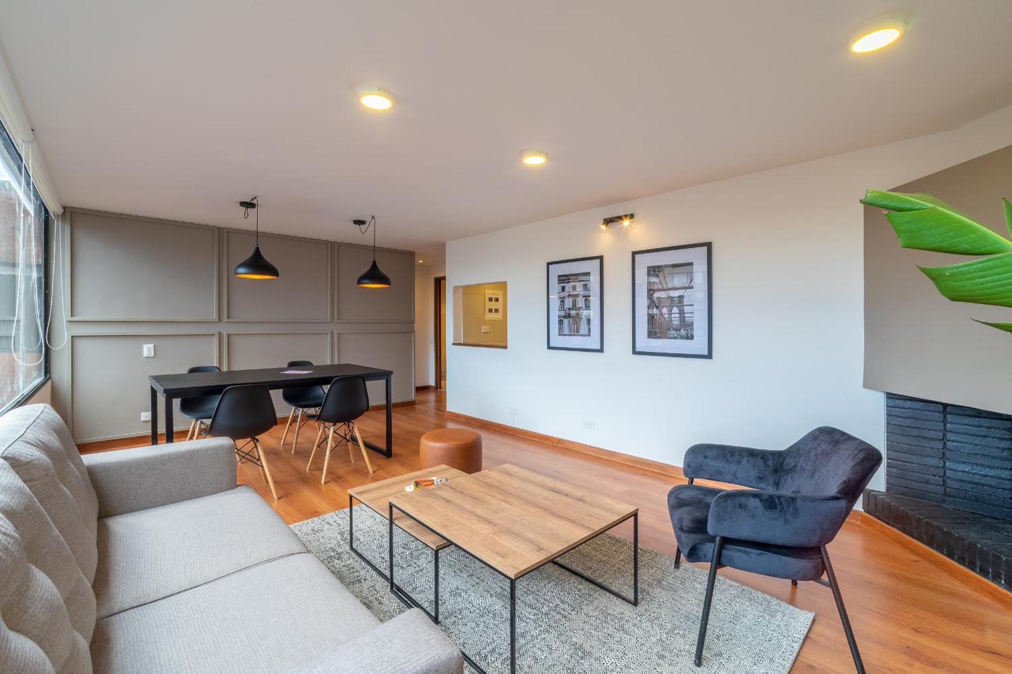 Penthouse Chicala Colombian Experience In Parque Virrey Apartment Bogota Ngoại thất bức ảnh
