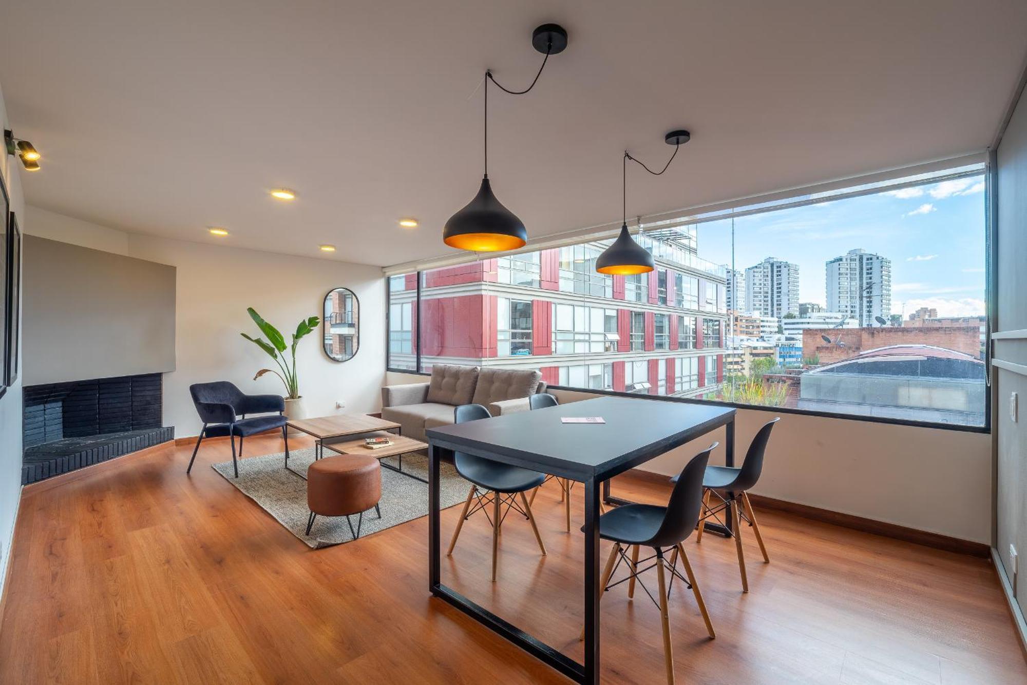 Penthouse Chicala Colombian Experience In Parque Virrey Apartment Bogota Ngoại thất bức ảnh