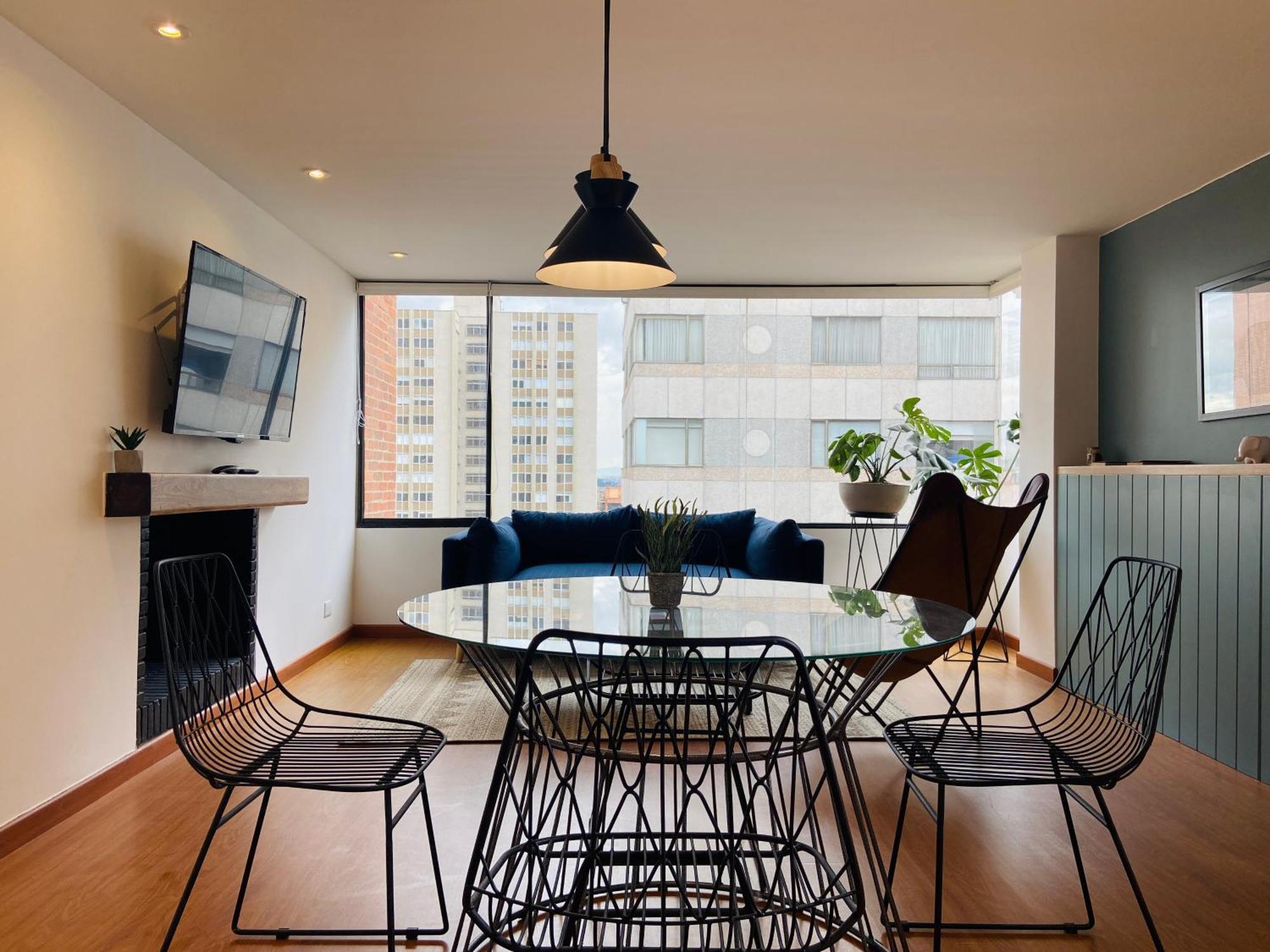 Penthouse Chicala Colombian Experience In Parque Virrey Apartment Bogota Ngoại thất bức ảnh