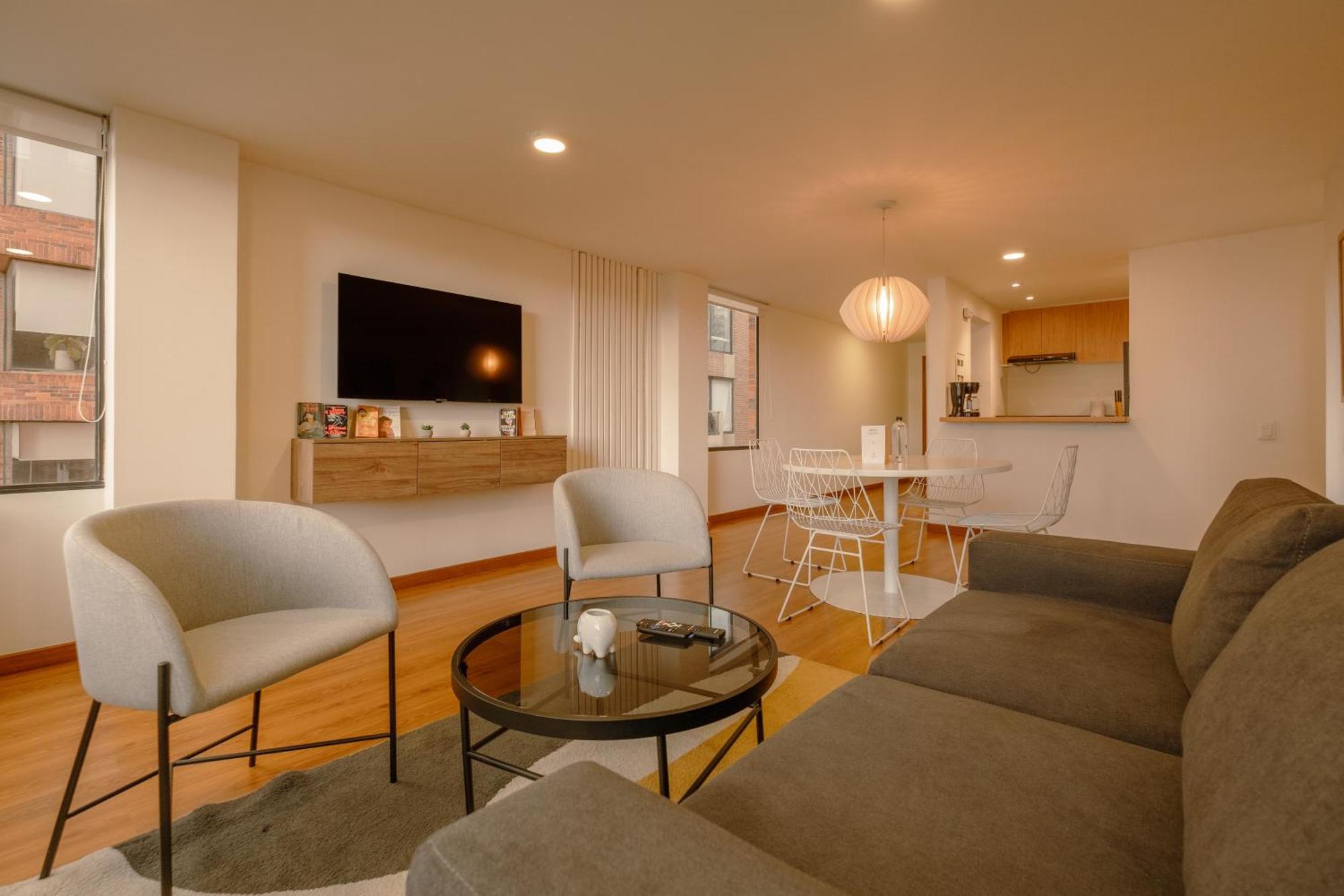 Penthouse Chicala Colombian Experience In Parque Virrey Apartment Bogota Ngoại thất bức ảnh