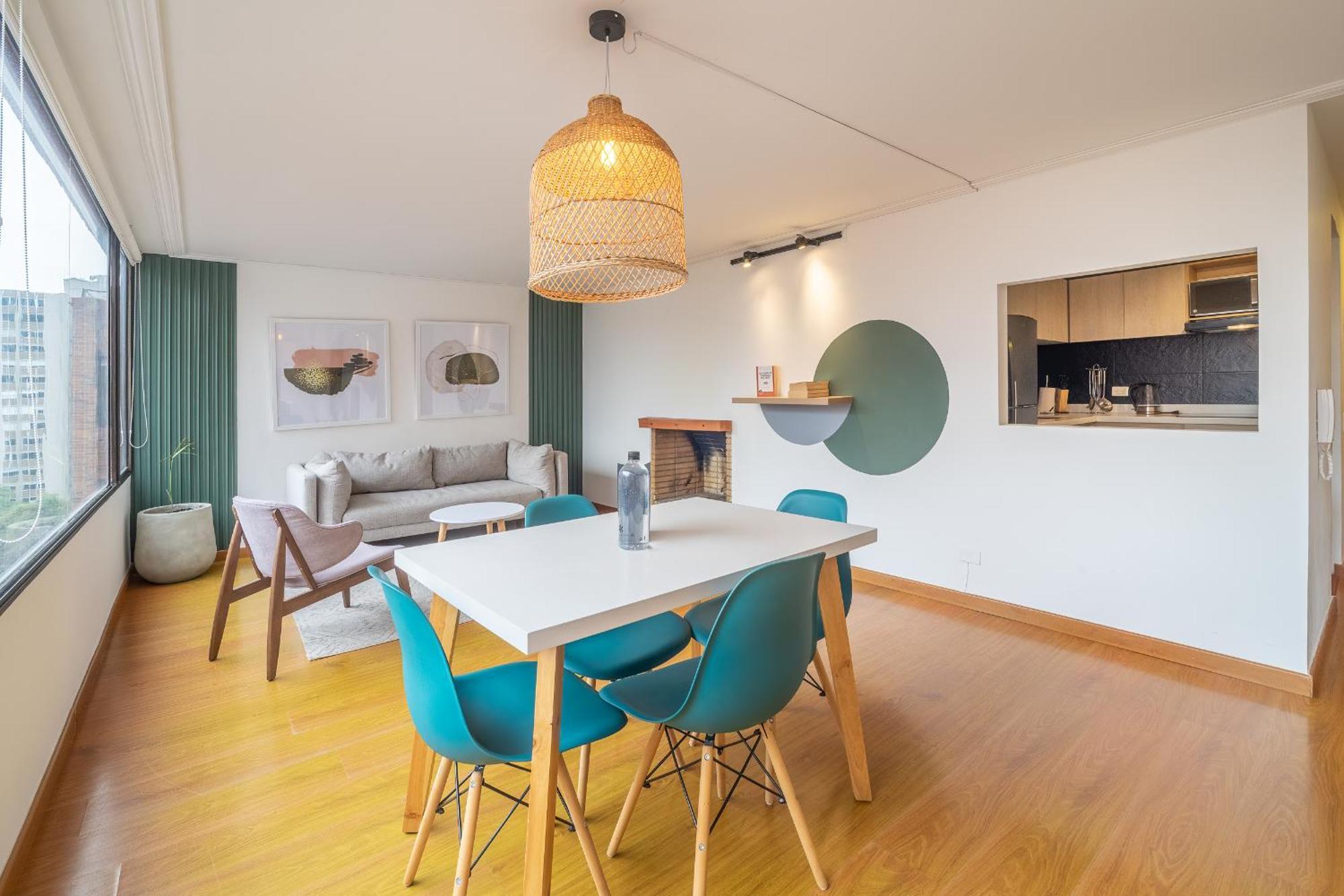 Penthouse Chicala Colombian Experience In Parque Virrey Apartment Bogota Ngoại thất bức ảnh